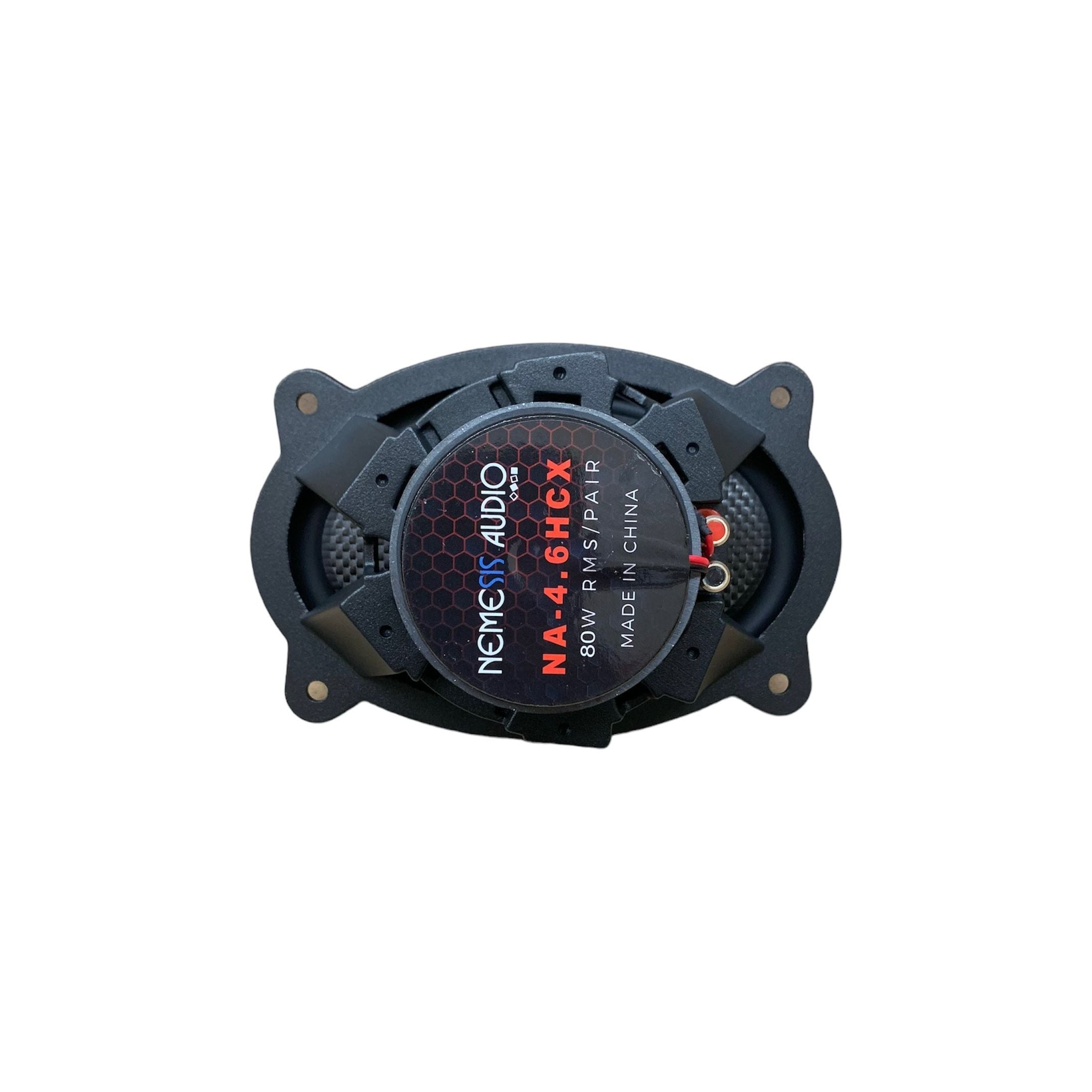Nemesis Audio NA-4.6HCX 4X6" 80W 2-Way Coaxial Speakers 4-Ohm (Pair)