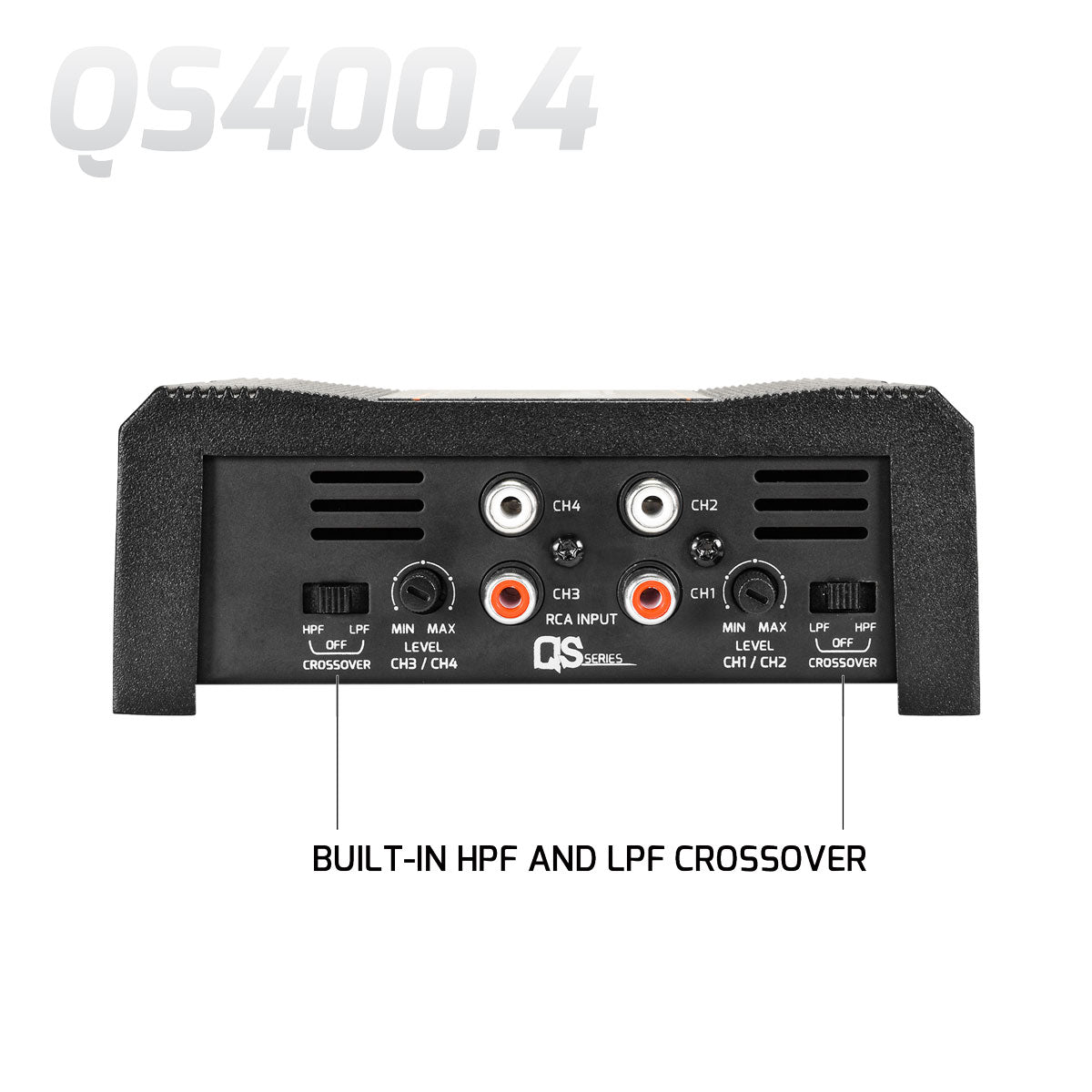 PRV Audio QS400.4 | 4-Channel Full Range Amplifier 2-Ohm