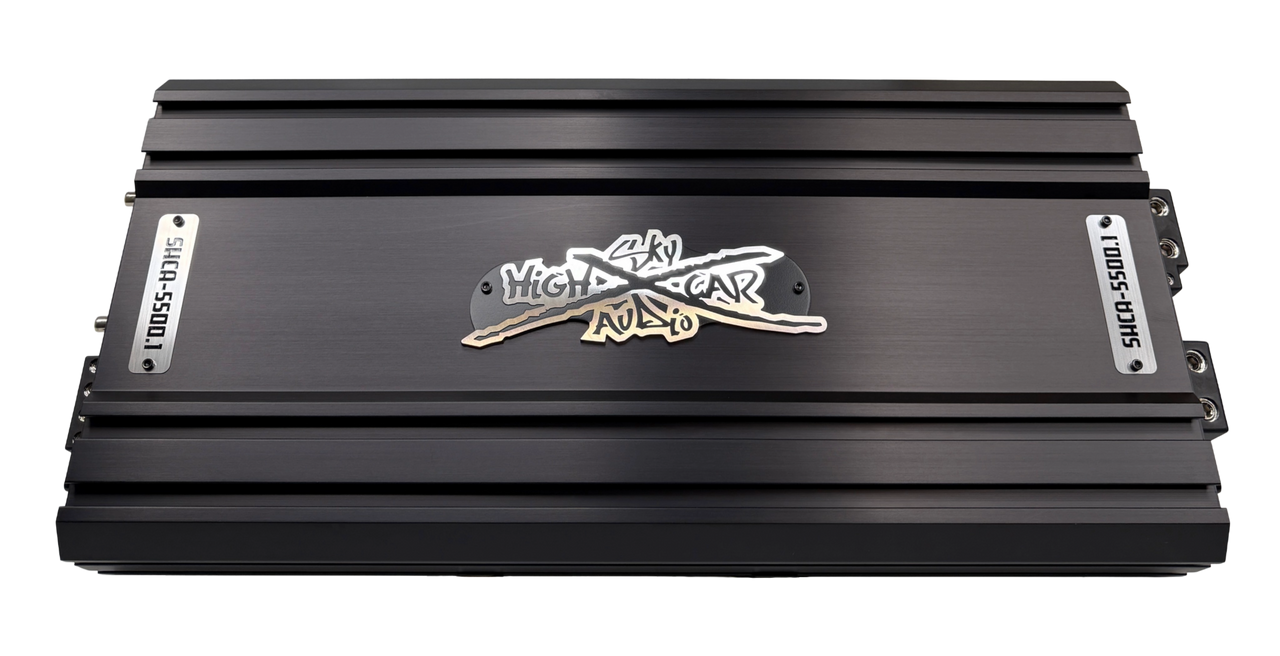 Sky High Car Audio SHCA5500.1 Monoblock Amplifier | Made in Korea