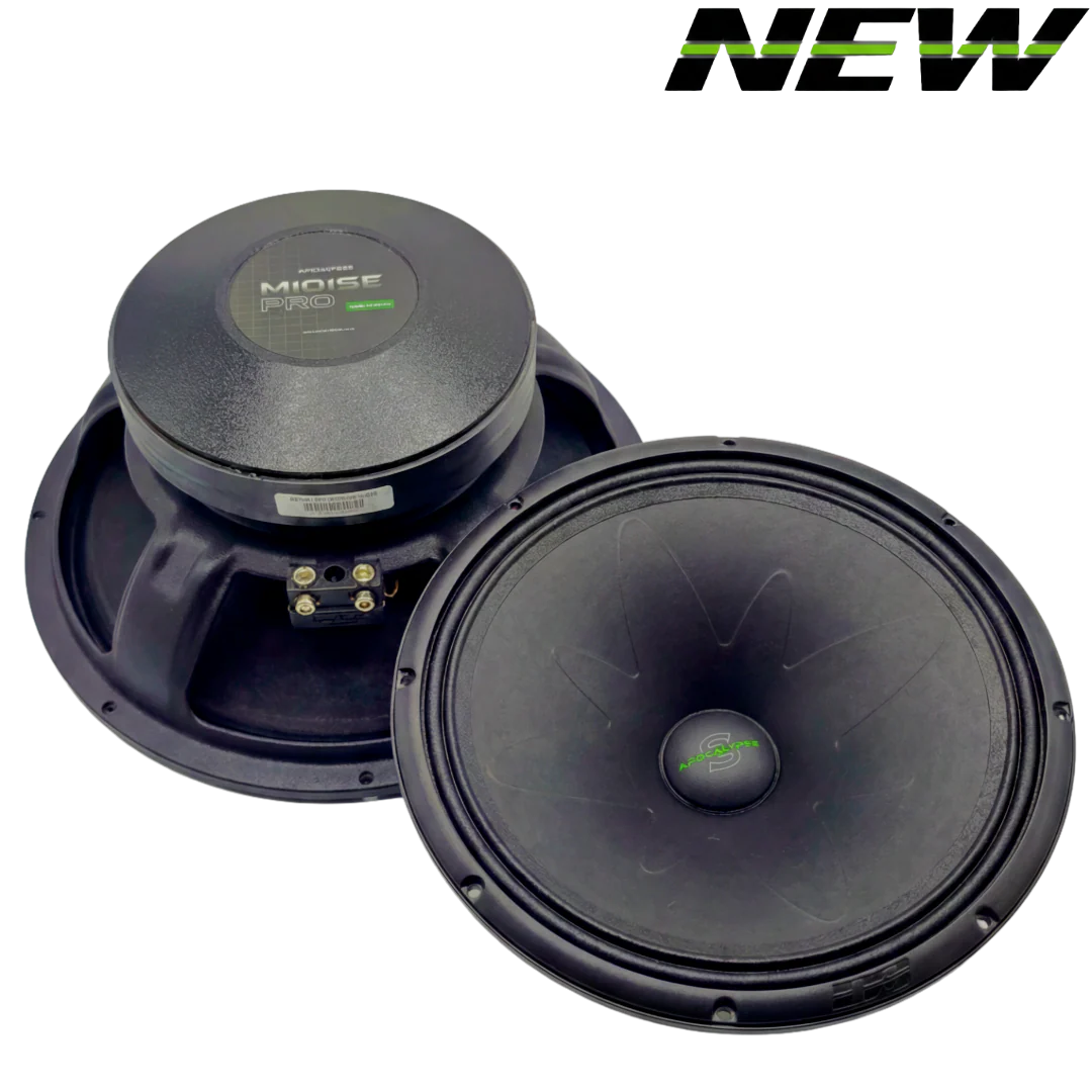 Deaf Bonce AP-M101SE PRO 10" 300W RMS Midrange Speakers (Pair)