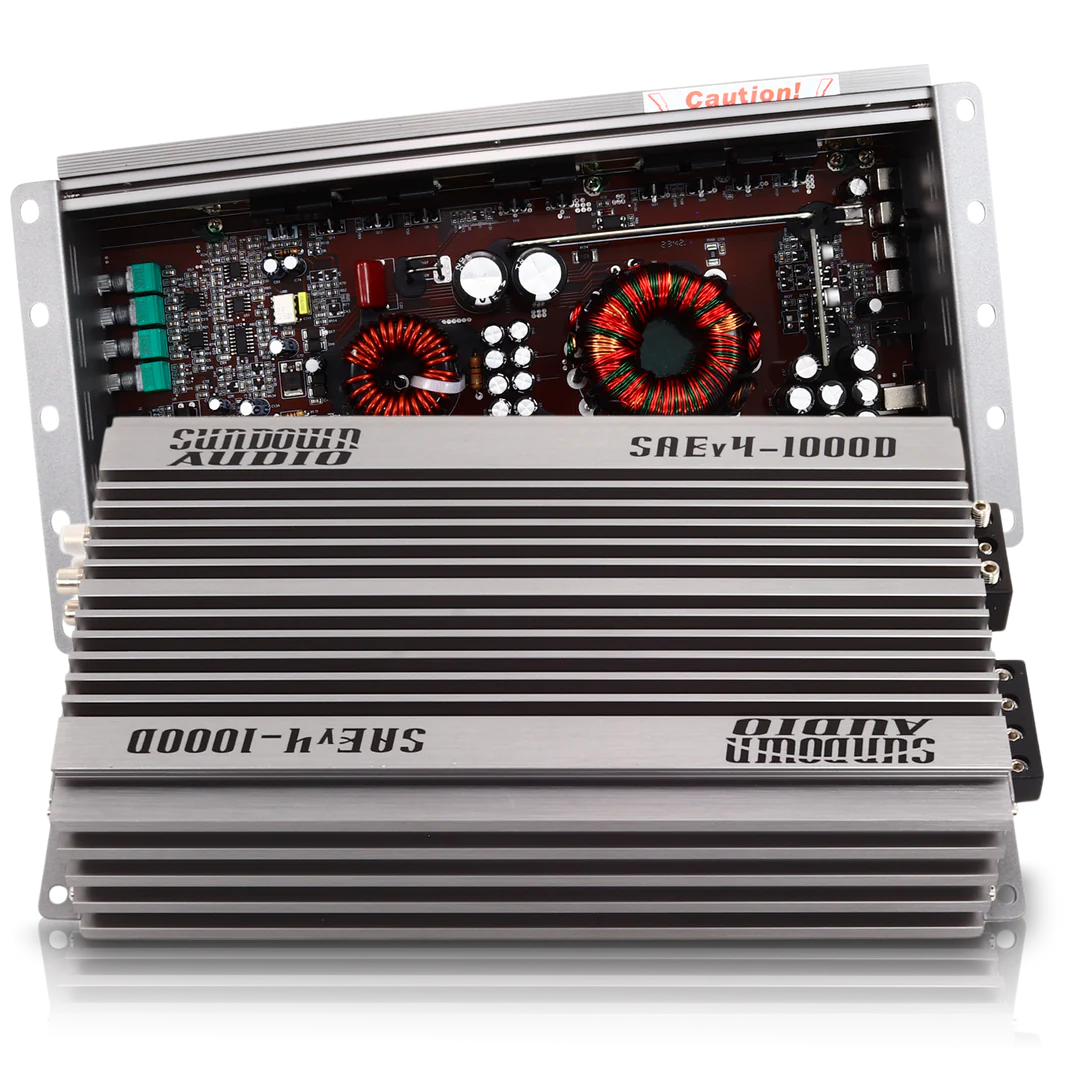 Sundown Audio SAEv4-1000.1D 1000W RMS Class D Monoblock Amplifier