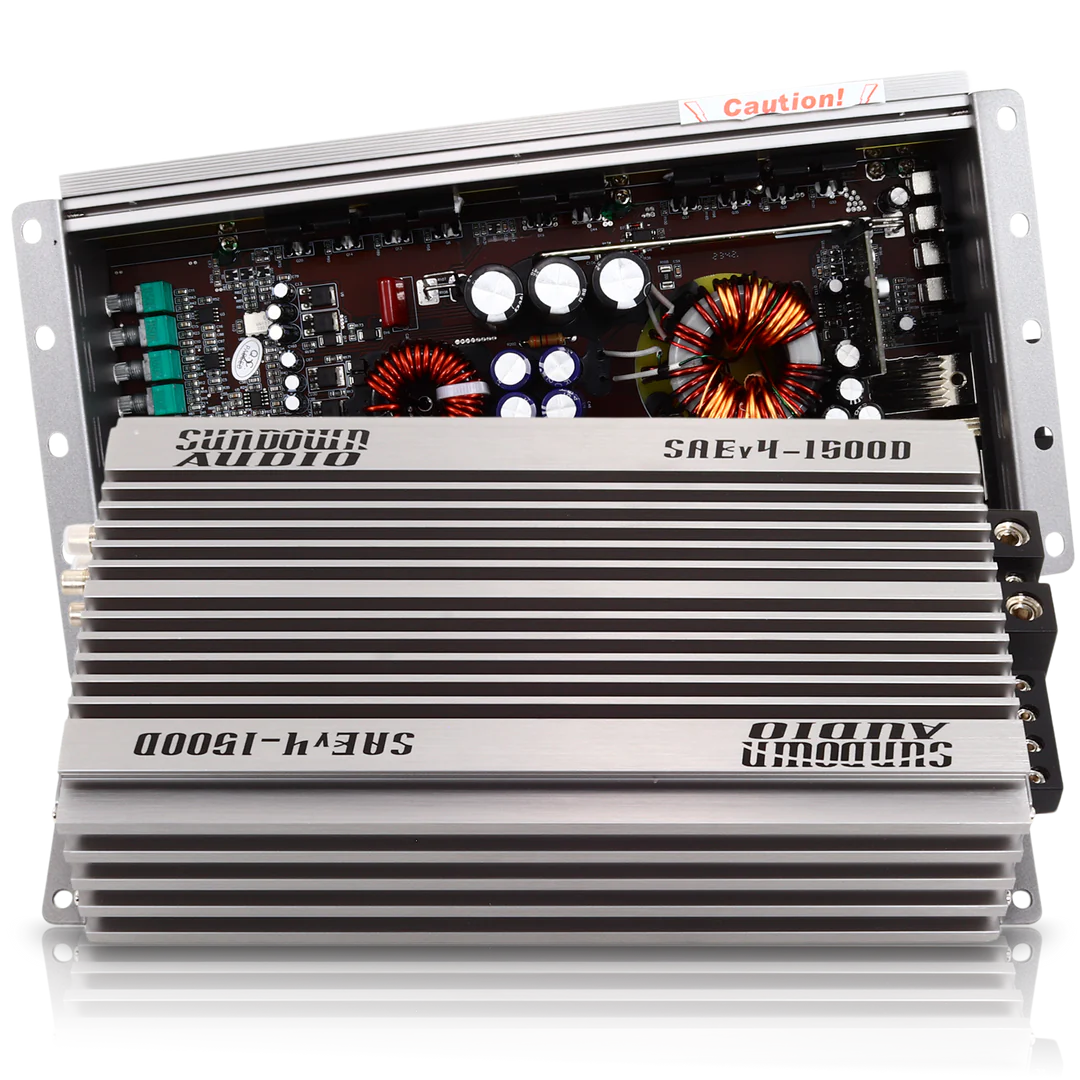 Sundown Audio SAEv4-1500.1D 1500W Class D Monoblock Amplifier