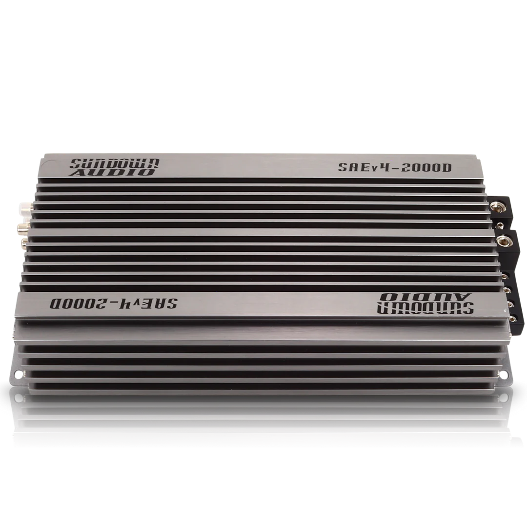 Sundown Audio SAEv.4-2000.1D 1-Channel Monoblock Car Amplifier 2000 Watts @ 1-Ohm