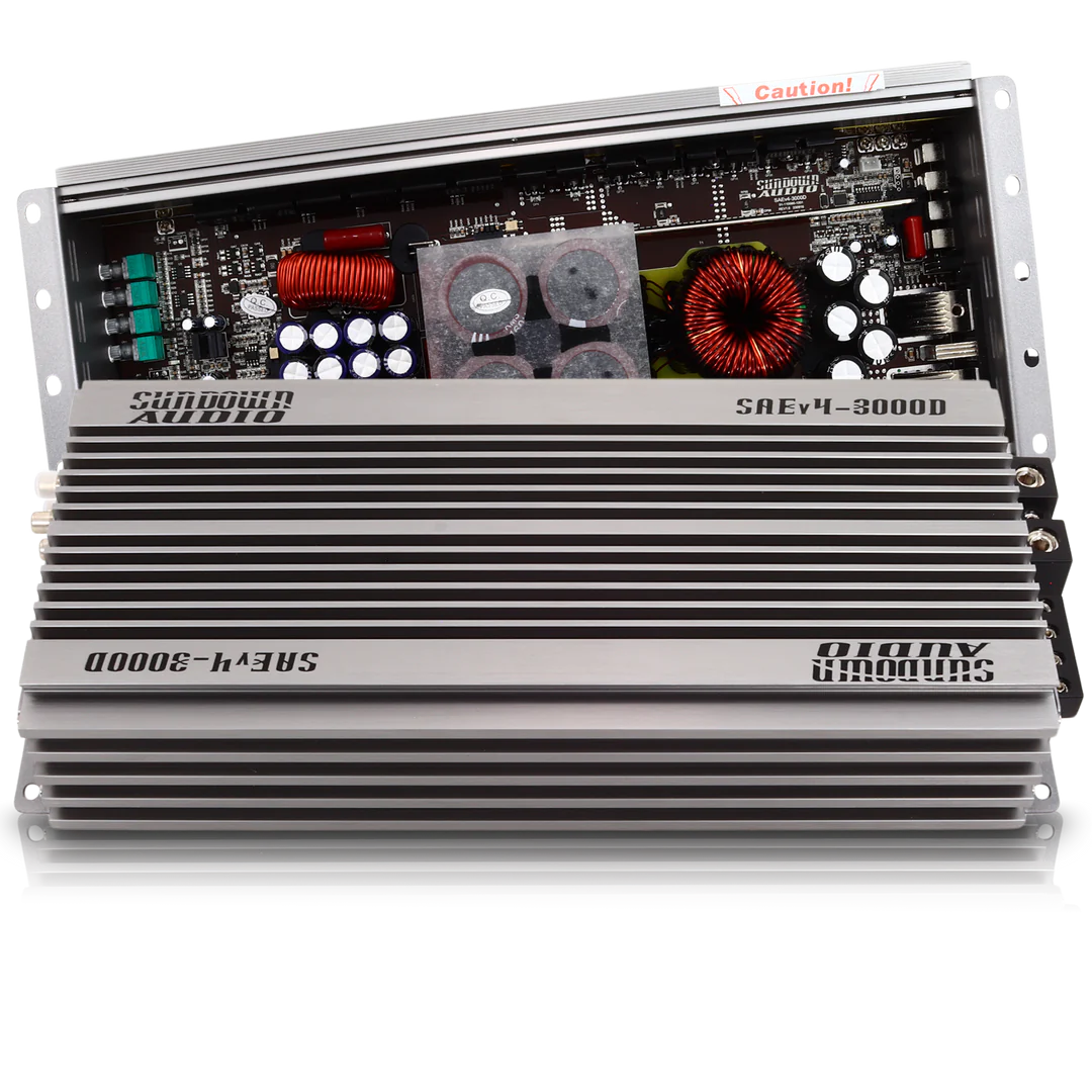 Sundown Audio SAEv4-3000.1D 3000W RMS Class D Monoblock Amplifier