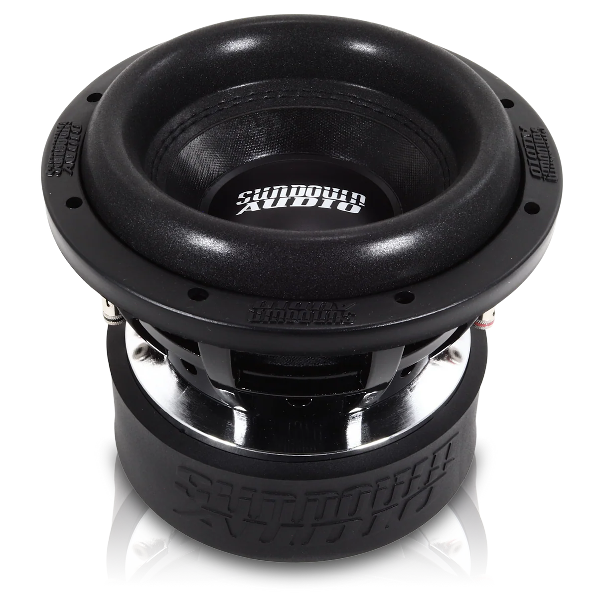 (2) Sundown Audio SA8 v.3 & Dodge Crew Cab 19-25 Dual 8" Subwoofer Box Combo
