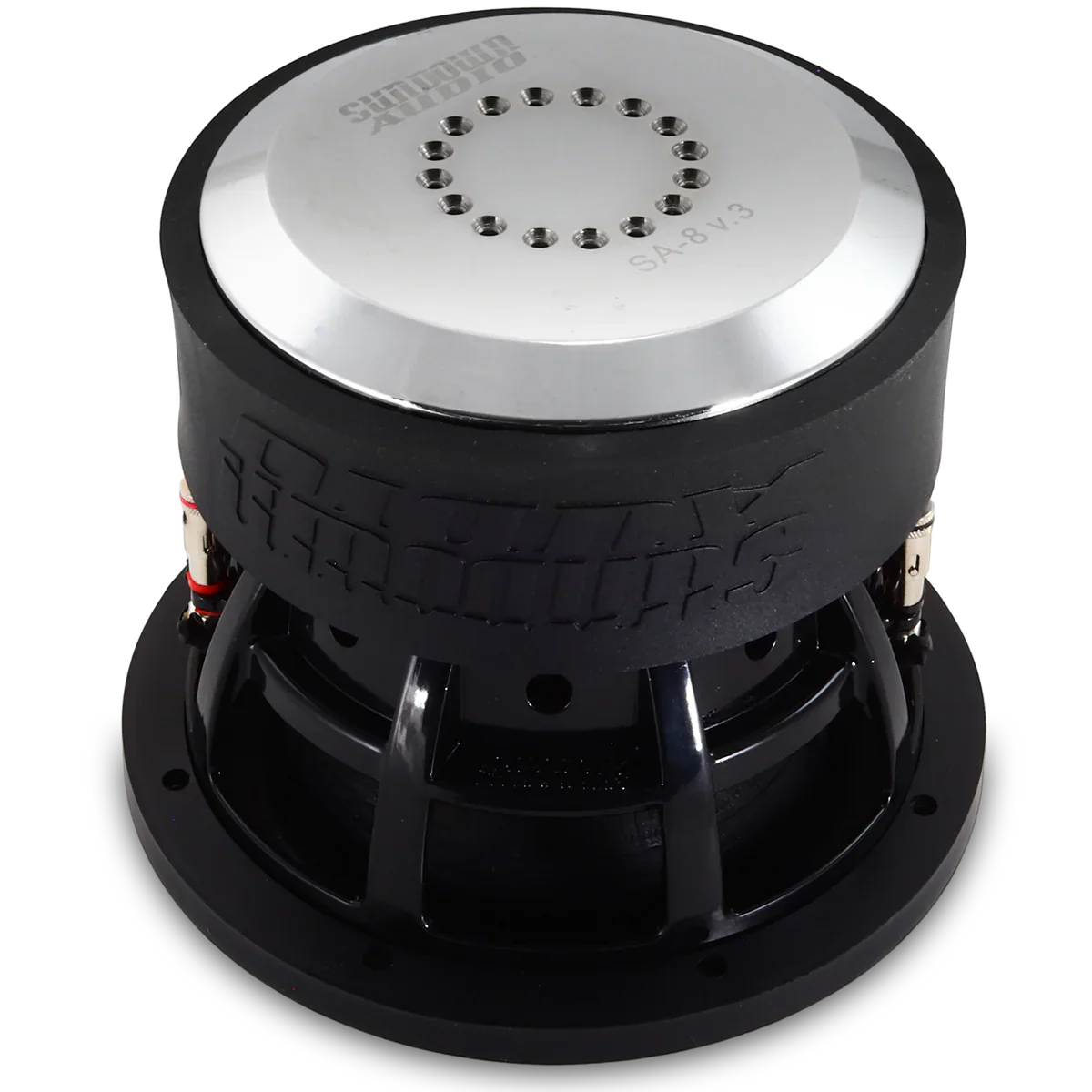 (2) Sundown SA8 v3 & Chevy Extended Cab 99-06 Dual 8" Subwoofer Box Combo