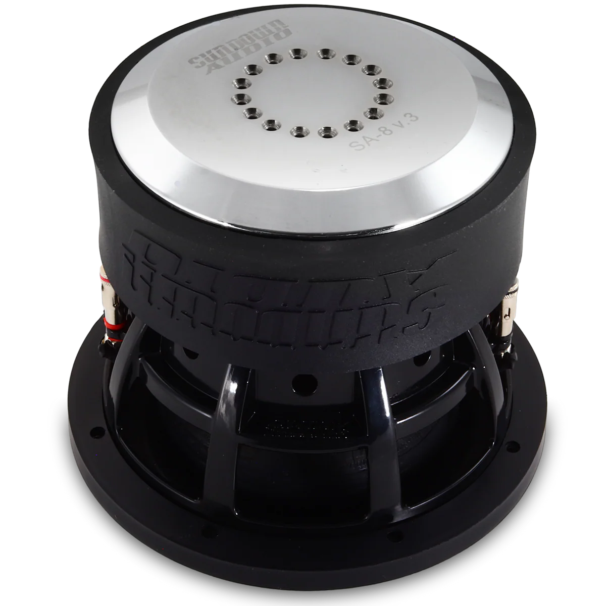 (2) Sundown Audio SA8 v.3 & Dodge Crew Cab 19-25 Dual 8" Subwoofer Box Combo