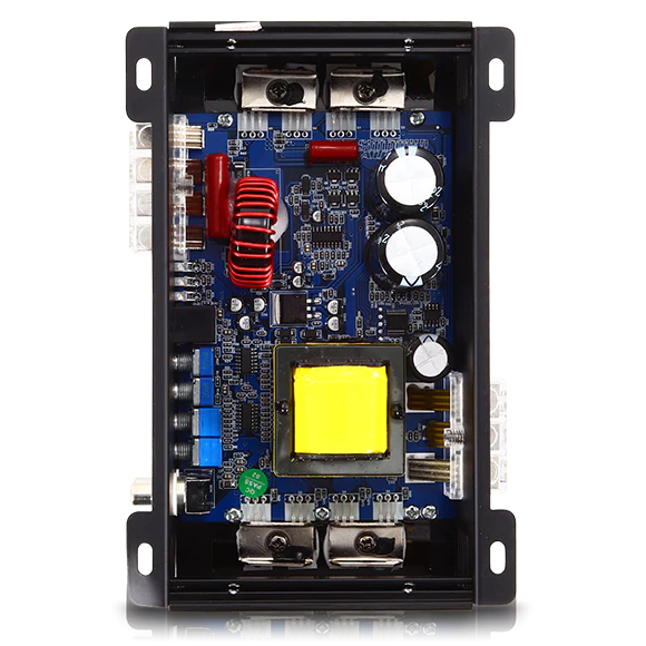 Sundown Audio SFB-600D Class D Monoblock Amplifier | 600W RMS Power At 1 Ohm | Car Audio Amp With Remote Control