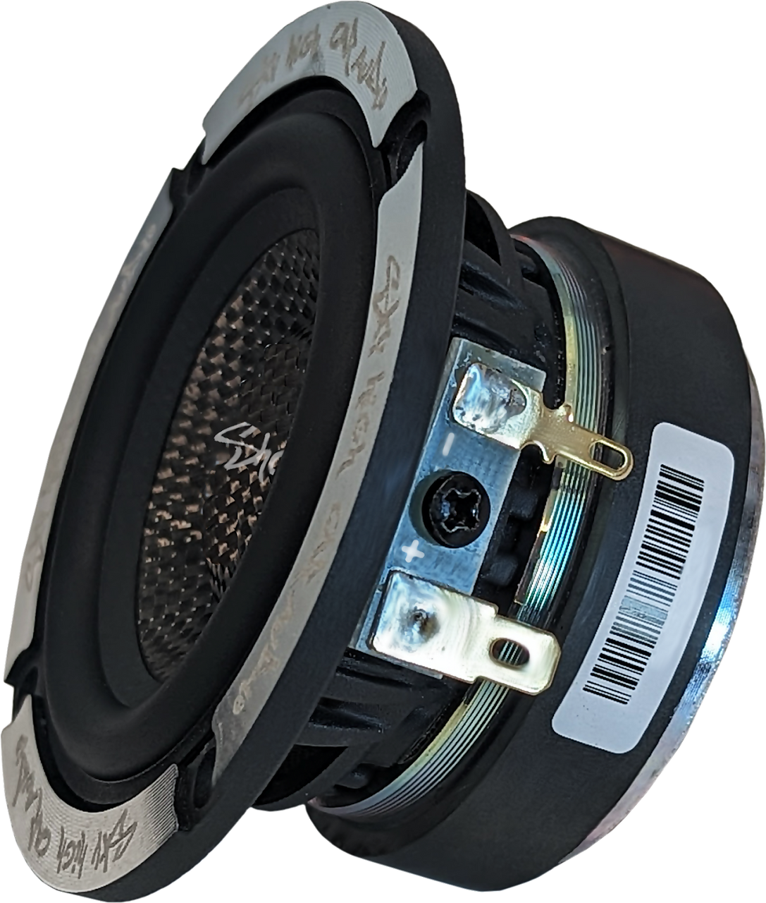 Sky High Car Audio SH-35FE | 3.5" Midrange Speaker w/ Carbon Fiber Cone (Pair)