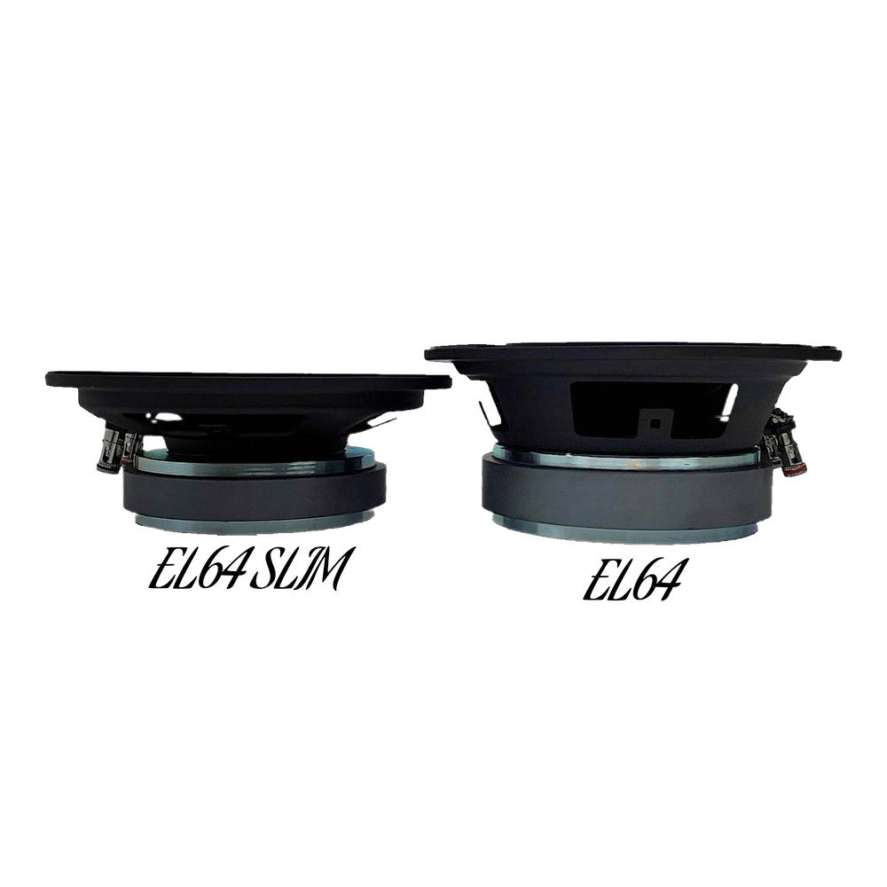 Sky High Car Audio SH-EL64 Slim 6.5" 200W RMS Midrange Speaker (Single)