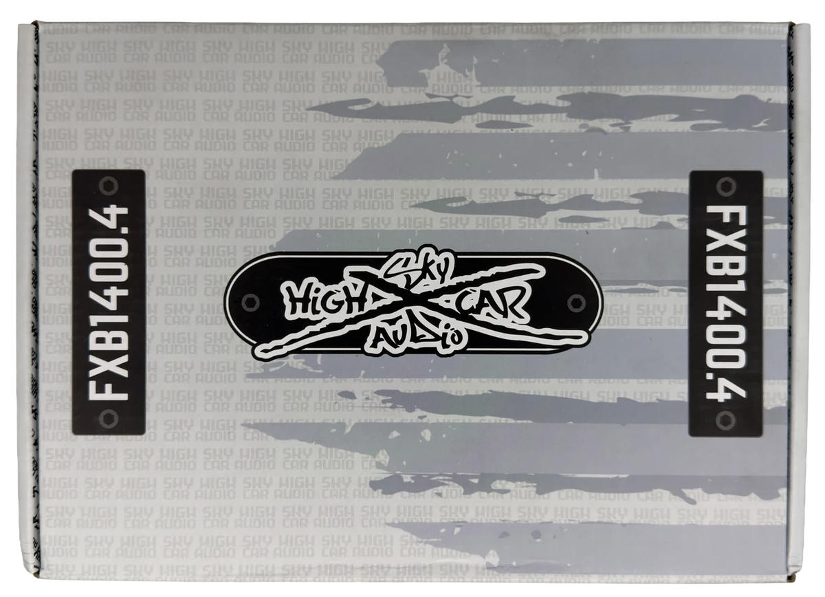 Sky High Car Audio FXB 1400.4 | 4-Channel Amplifier