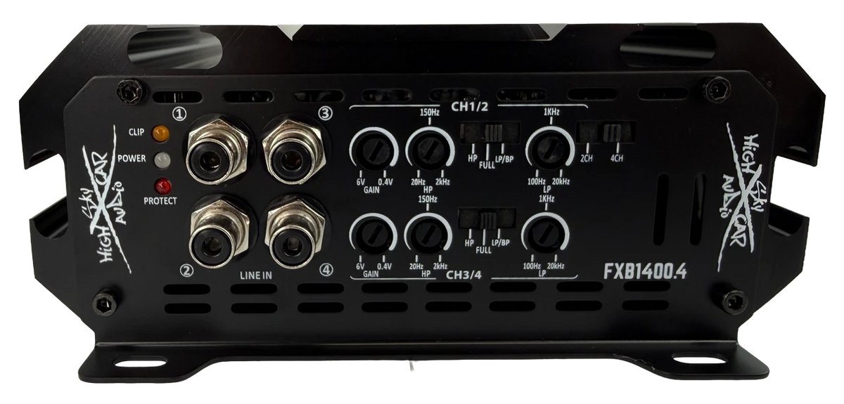 Sky High Car Audio FXB 1400.4 | 4-Channel Amplifier