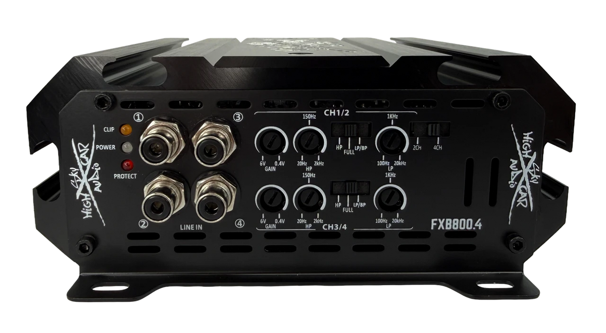 Sky High Car Audio FXB 800.4 | 4-Channel Amplifier 4 Ohm