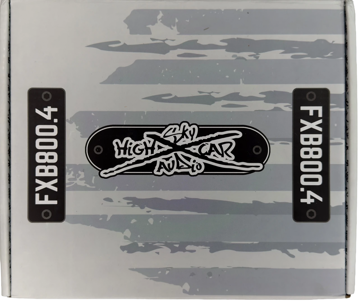 Sky High Car Audio FXB 800.4 | 4-Channel Amplifier 4 Ohm
