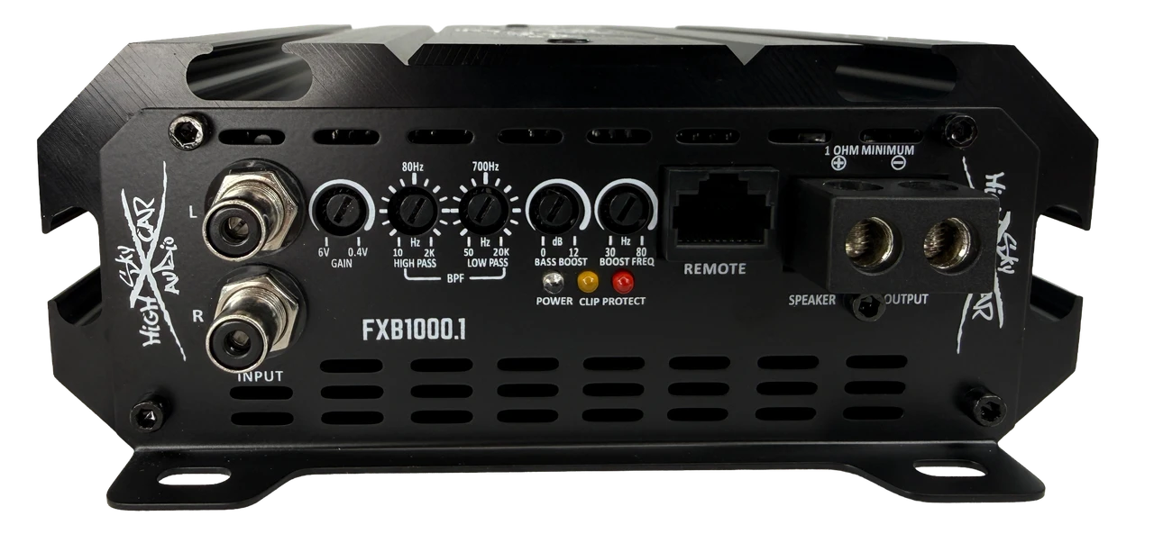 Sky High Car Audio FXB 1000.1 | 1000W RMS Monoblock Amplifier
