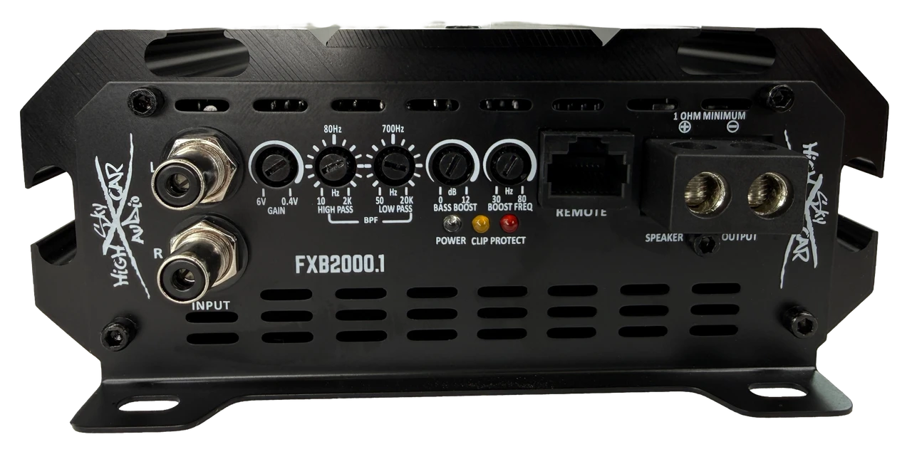 Sky High Car Audio FXB 2000.1 | 2000W RMS Monoblock Amplifier