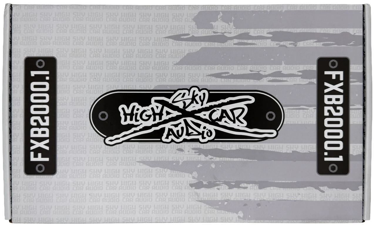 Sky High Car Audio FXB 2000.1 | 2000W RMS Monoblock Amplifier