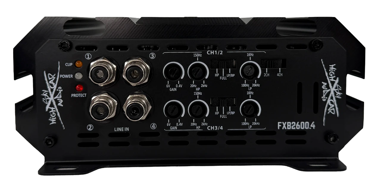 Sky High Car Audio FXB 2600.4 | 4-Channel Amplifier