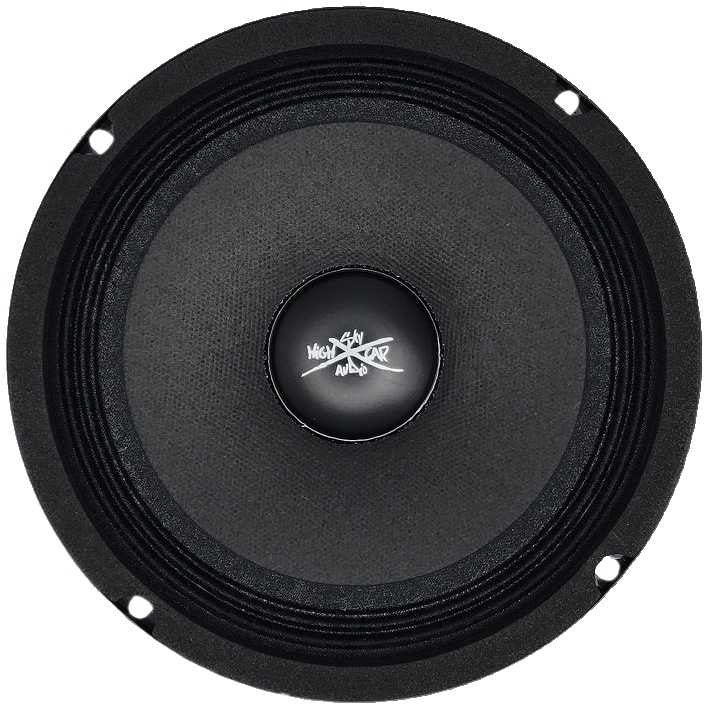 Sky High Car Audio SH-EL64 Slim 6.5" 200W RMS Midrange Speaker (Single)