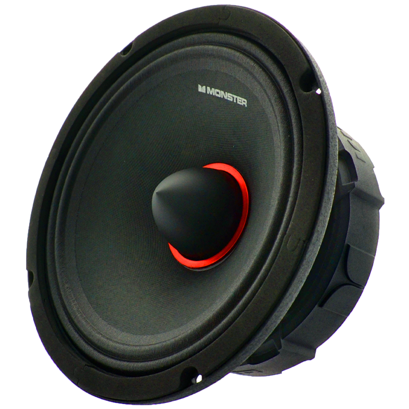 Monster SMA801 8″ 600W RMS Midrange Speaker 8-Ohm (Single)