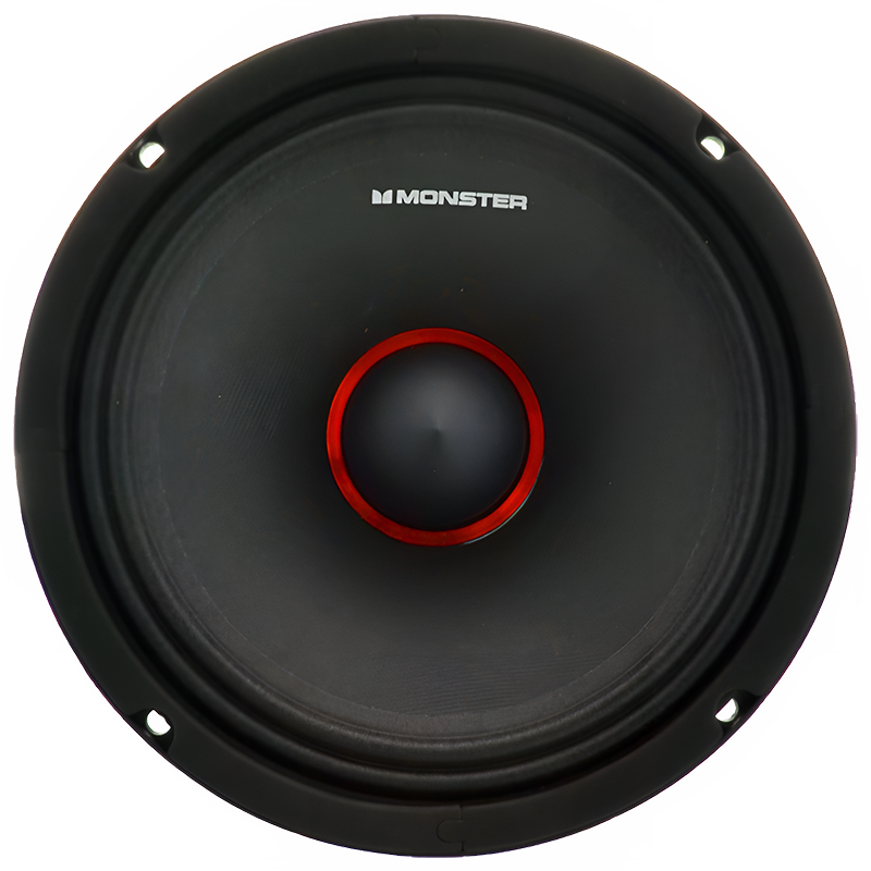 Monster SMA801 8″ 600W RMS Midrange Speaker 8-Ohm (Single)
