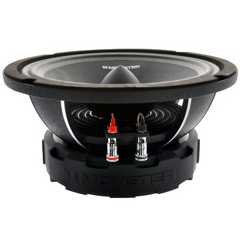 Monster SMA801 8″ 600W RMS Midrange Speaker 8-Ohm (Single)