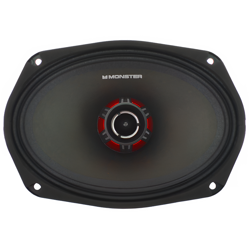 Monster SMC6902 6"x9" 600W RMS Coaxial Midrange Speaker 8-Ohm (Single)