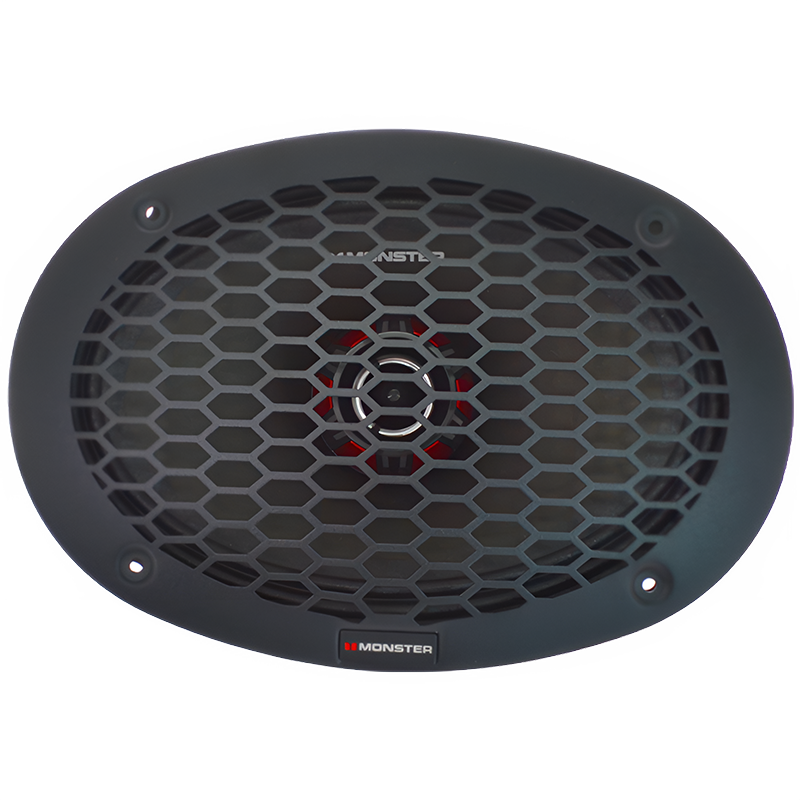 Monster SMC6902 6"x9" 600W RMS Coaxial Midrange Speaker 8-Ohm (Single)