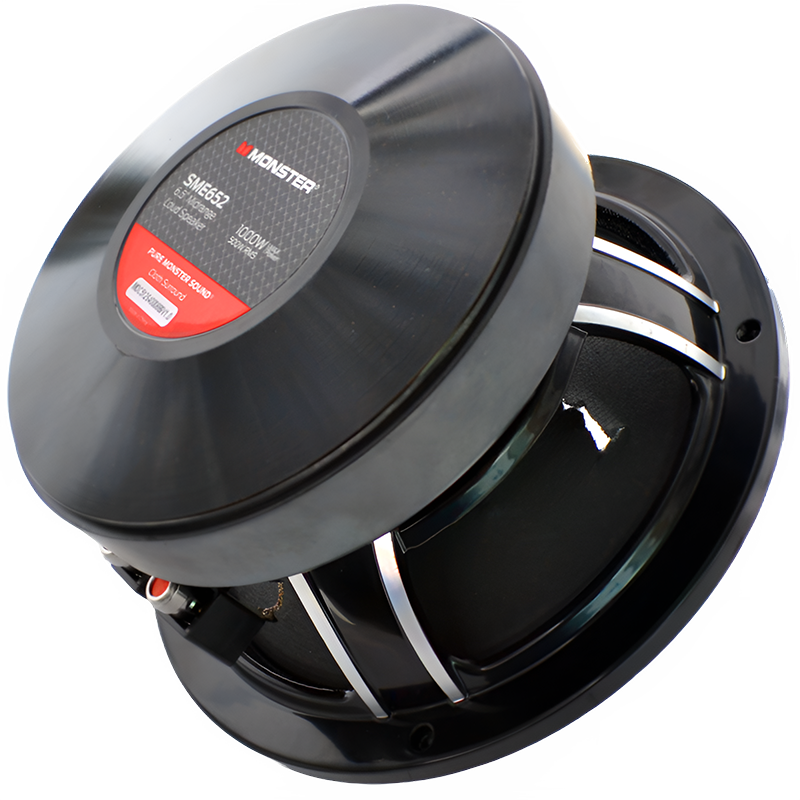 Monster SME652 6.5" 500W RMS Midrange Speaker 8-Ohm (Single)