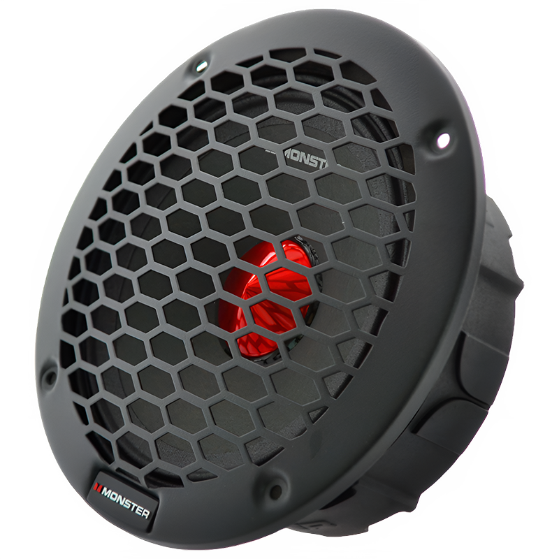 Monster SML657 6.5" 400W RMS Midrange Speaker 8-Ohm (Single)