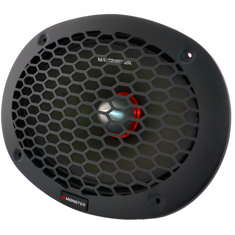 Monster SMM6905 6"×9″ 450W RMS Midrange Speaker 8-Ohm (Single)