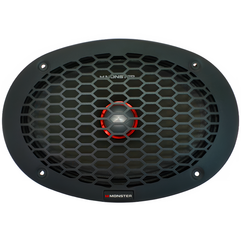 Monster SMM6905 6"×9″ 450W RMS Midrange Speaker 8-Ohm (Single)