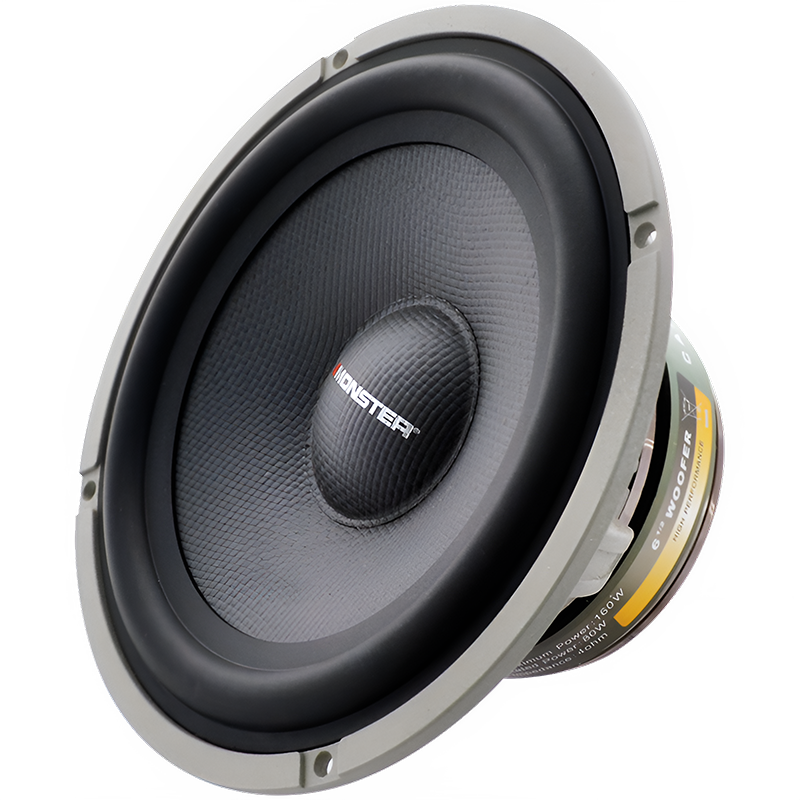 Monster SPE654 6.5" 250W RMS 2-Way Component SQ Speakers (Pair)