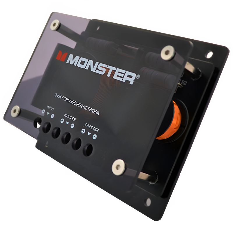 Monster SPE654 6.5" 250W RMS 2-Way Component SQ Speakers (Pair)