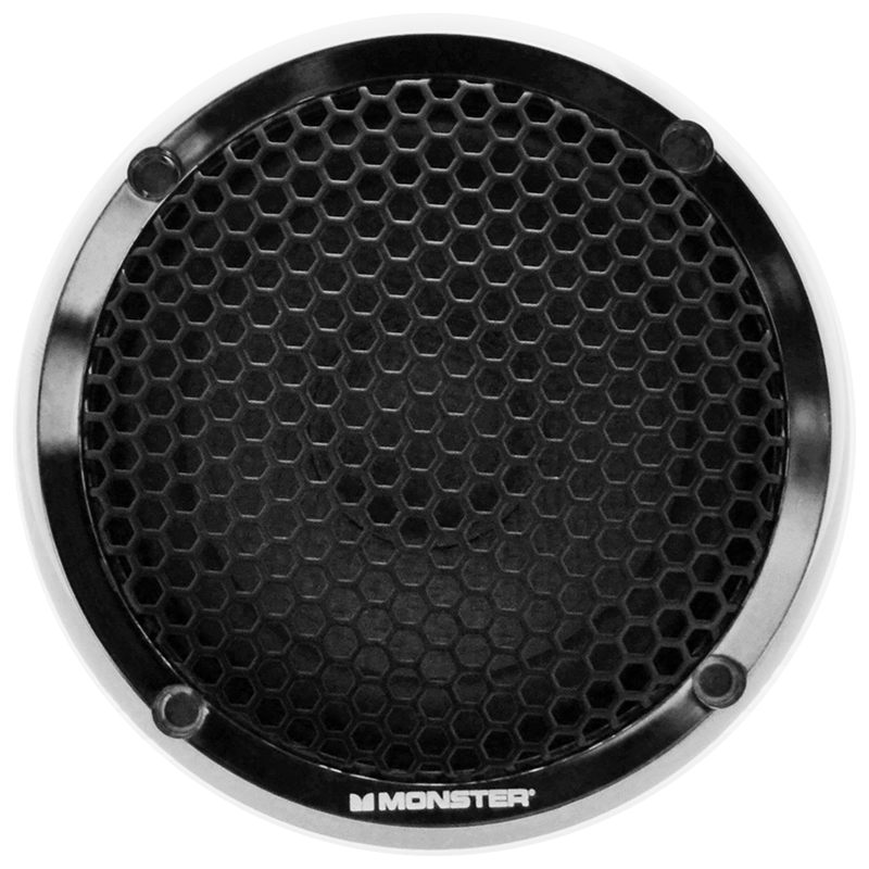 Monster SPE653 6.5" 300W RMS 3-Way Component SQ Speakers (Pair)
