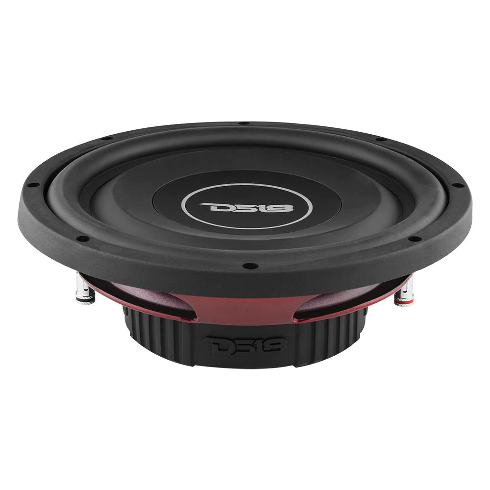 DS18 SRW10.4D Shallow 10" Subwoofer 200 Watts DVC 4-Ohm