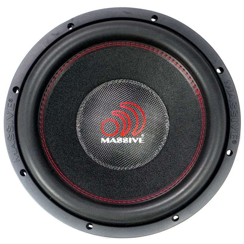 Massive Audio SUMMOXL124 12" 1500W RMS Subwoofer DVC 4-Ohm