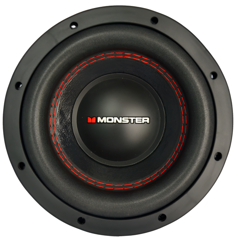 Monster SWE801 8″ 500W RMS Subwoofer DVC 4-Ohm