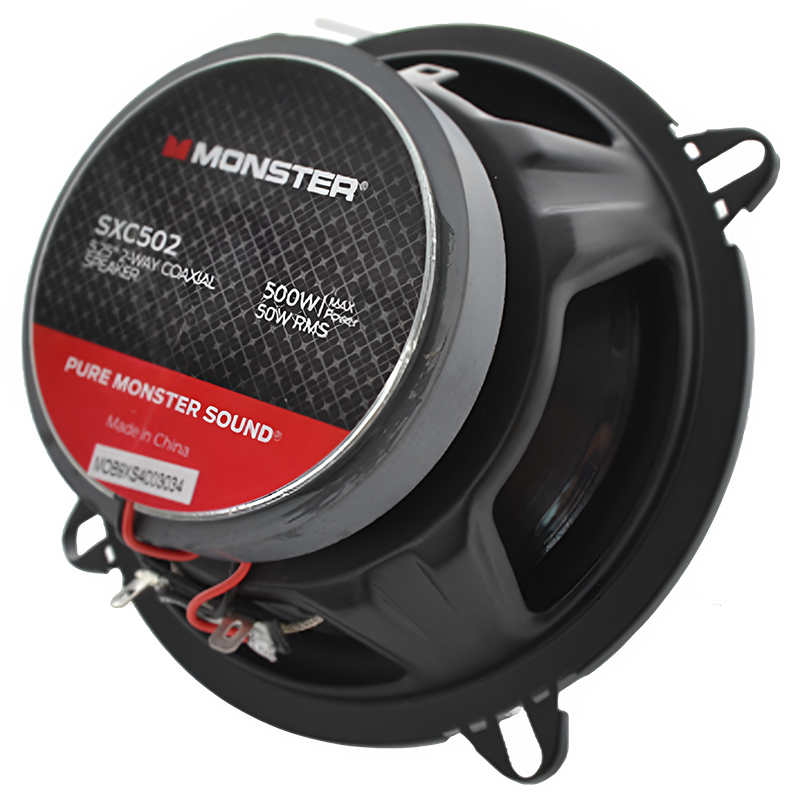 Monster SXC502 5.25" 2-Way Coaxial Speakers 5.25″ (Pair)