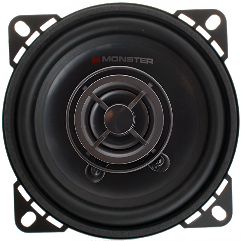 Monster SXC402 4" 2-Way Coaxial Speakers 4″ (Pair)