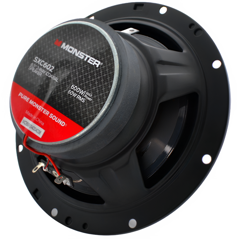 Monster SXC602 6.5" 2-Way Coaxial Speakers (Pair)