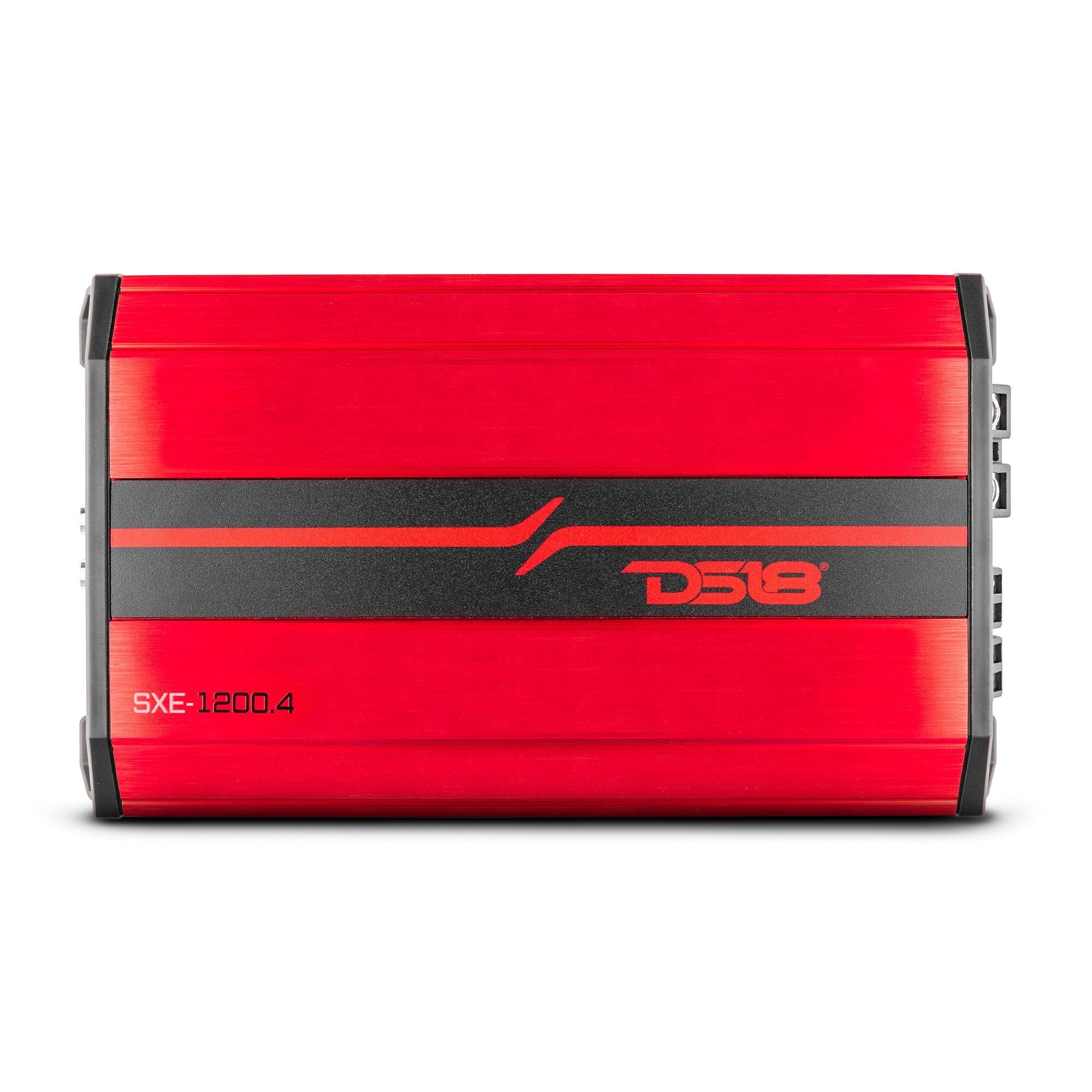 DS18 SXE-1200.4 Class A/B 4-Channel Full-Range Car Amplifier