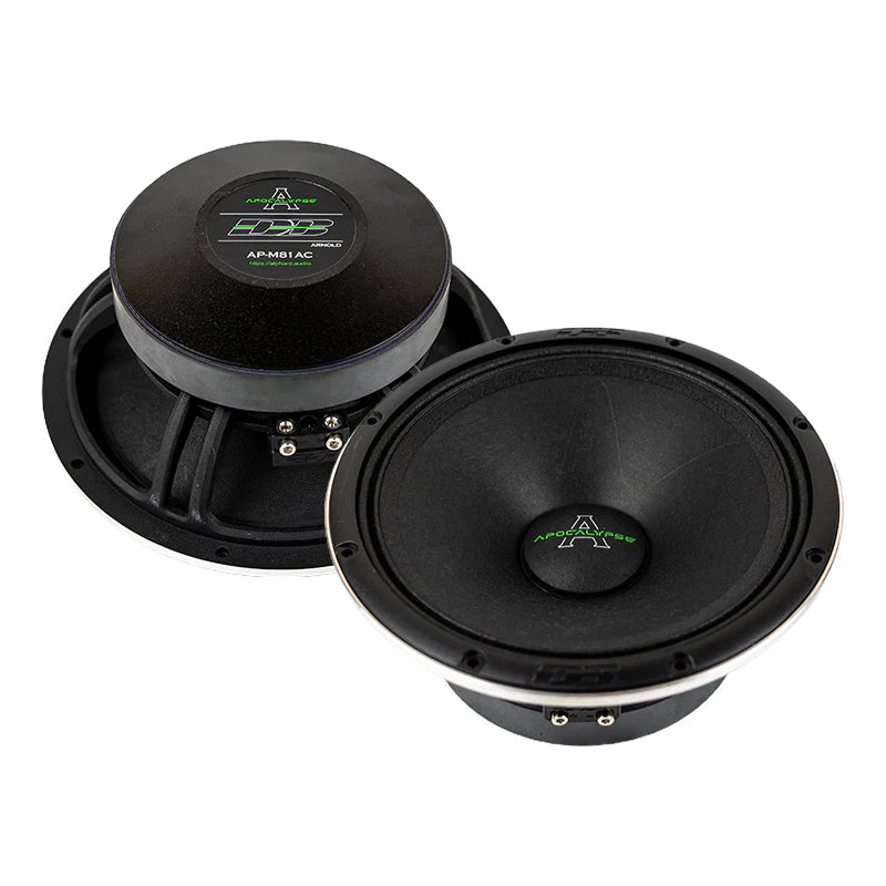 Deaf Bonce Apocalypse AP-W81AC 8" 300W RMS Midrange Speakers (Pair)