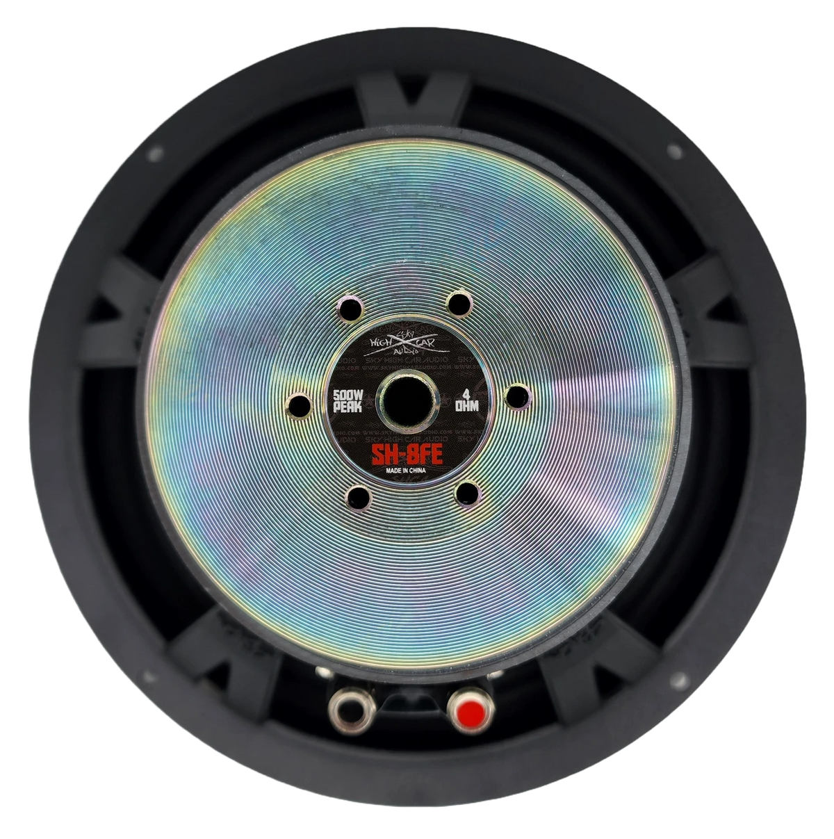 Sky High Car Audio SH-8FE | 8-inch Mid Woofer  w/ Carbon Fiber Cone (Pair)