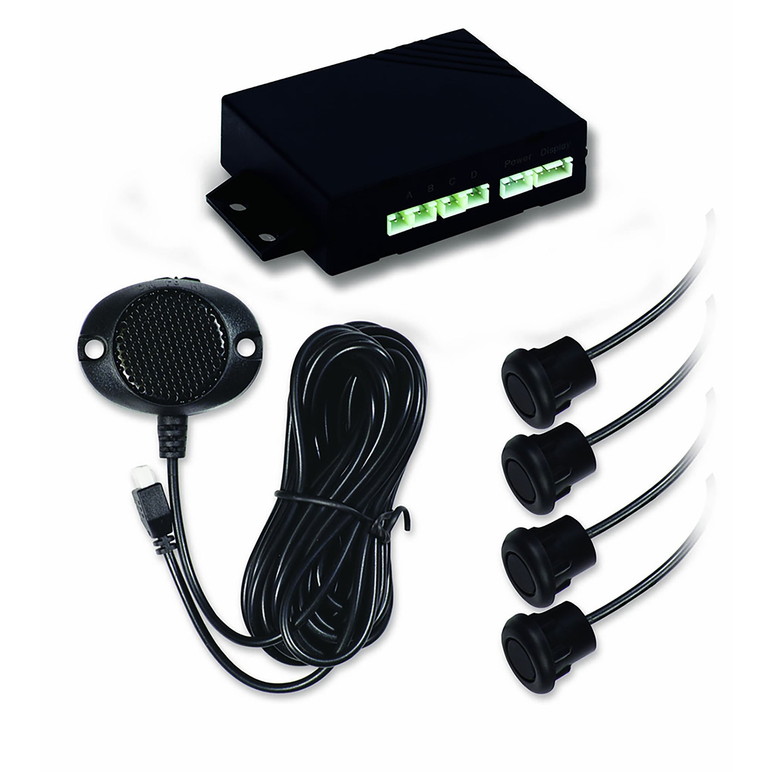 iBEAM TE-BR4PSK Rubber Rear Parking Assist Kit