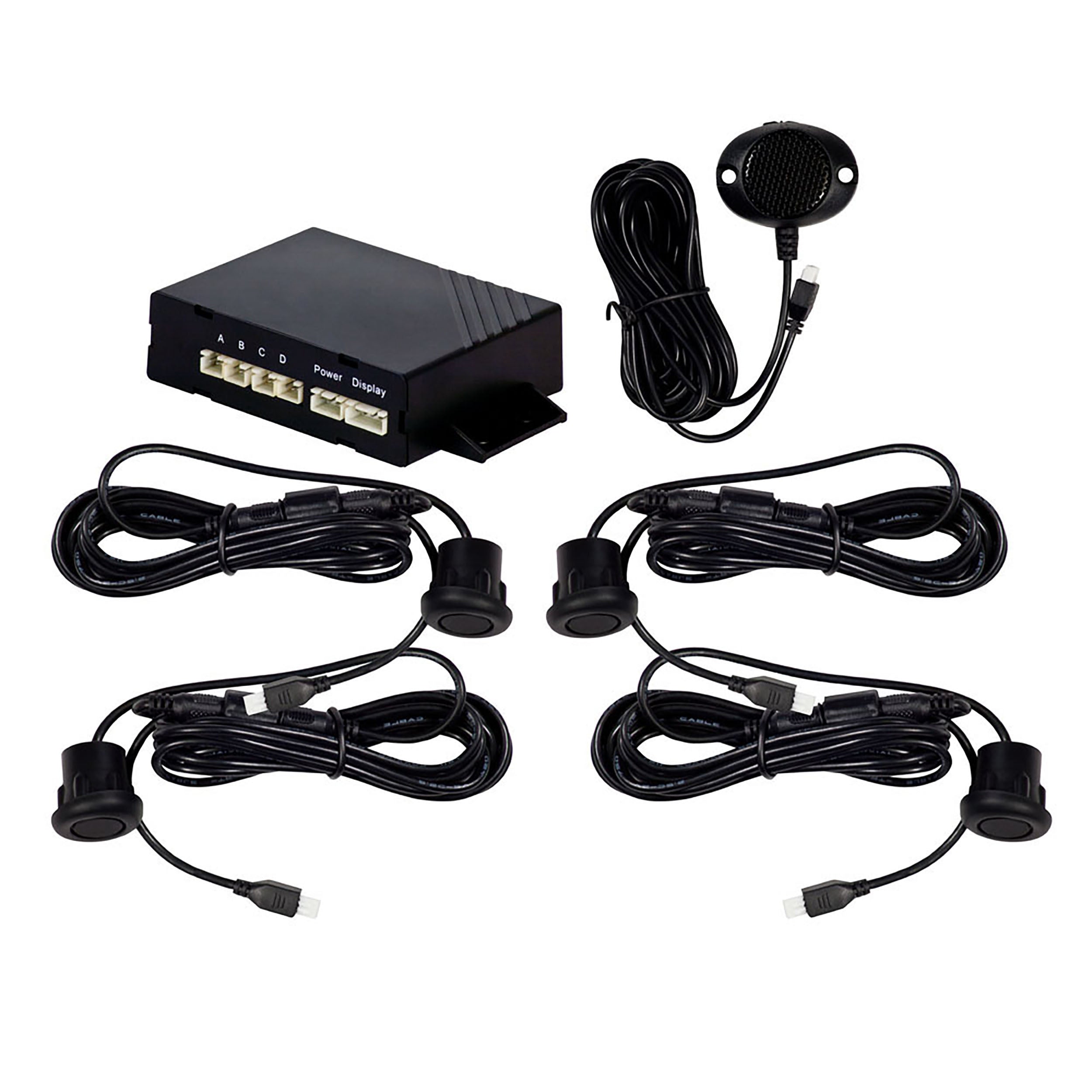 iBEAM TE-BR4PSK Rubber Rear Parking Assist Kit