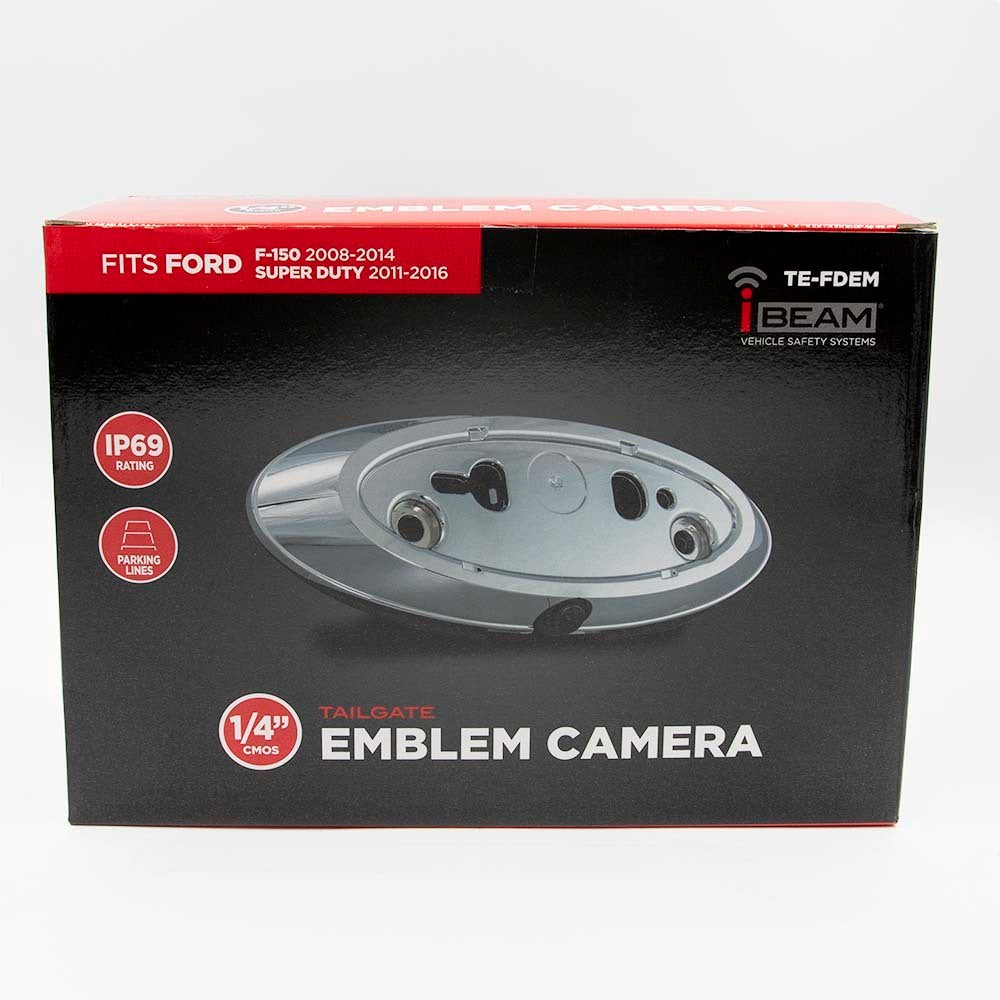 iBEAM TE-FDEM Ford Trucks Emblem Camera 2003-2017
