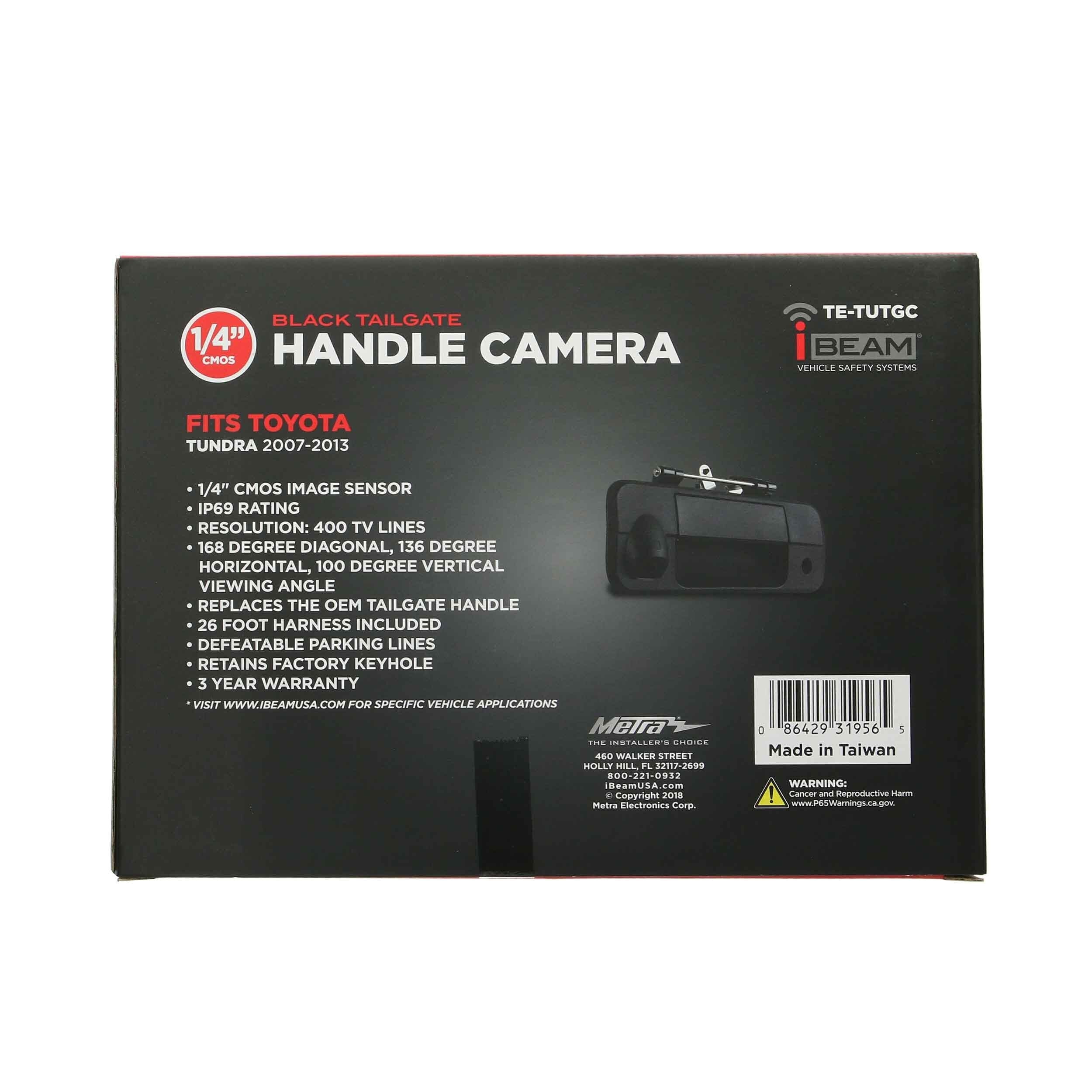 iBEAM TE-TUTGC Toyota Tundra Tailgate Handle Camera