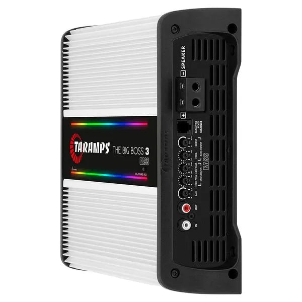 Taramps Big Boss 3 Bass | 3000W RMS Monoblock Amplifier 0.5-Ohm~2-Ohm