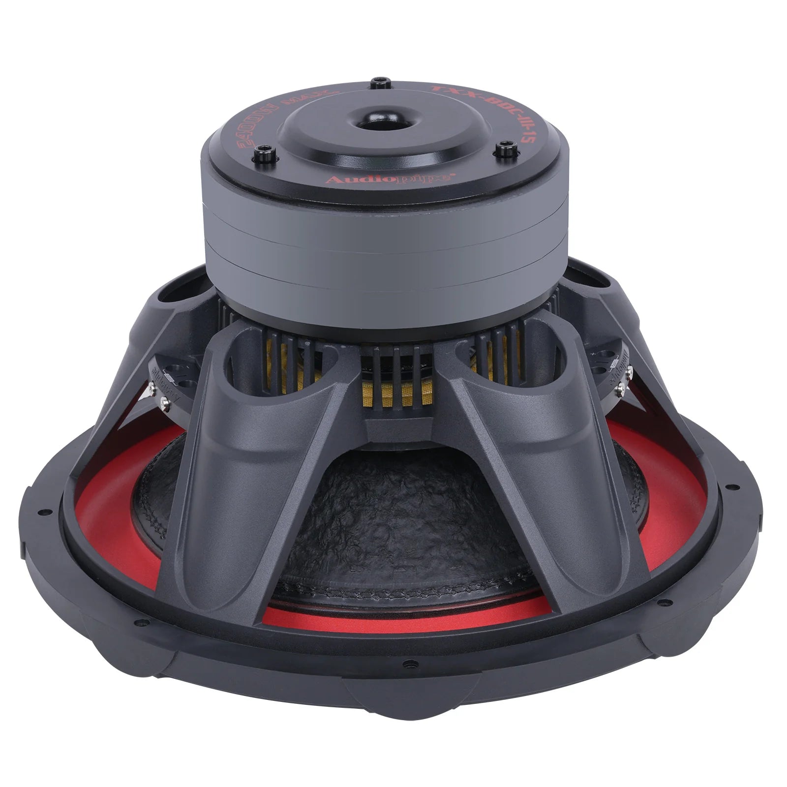 Audiopipe TXX-BDC-III-15 | 15" 1200 RMS Triple Stack Composite Cone Subwoofer